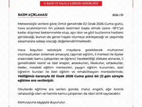 Niğde’de eğitime 1 gün ara verildi
