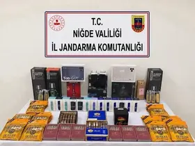 Niğde'de Kaçak Ürün Operasyonu