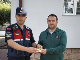 Nişan hatırası altınları kurtardı
