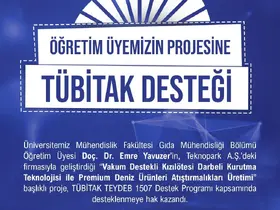 NÖHÜ öğretim üyesine destek
