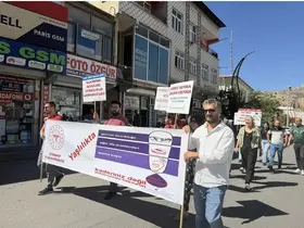 Obezite için yürüdüler
