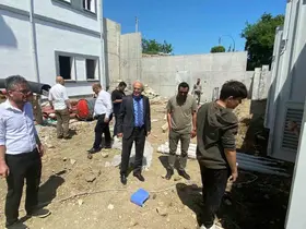 Öğrenci yurdunda son durum incelendi
