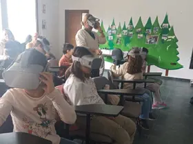 Öğrenciler ’Sıfır Karbon Noktası’nda geleceği deneyimledi

