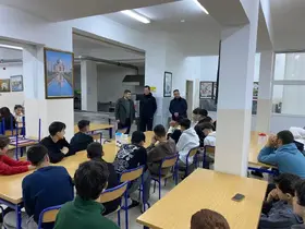 Öğrencilere anlamlı Berat Kandil programı
