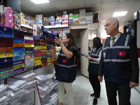 Okul öncesi kırtasiyelere denetim
