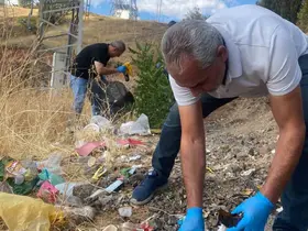 Okul servis şoförlerinden örnek davranış
