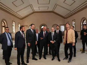 Oltu’da "Uyumayan kütüphane" projesi için inceleme
