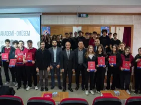 OMÜSEM’den lise öğrencilerine proje eğitimi: 120 öğrenci sertifika aldı

