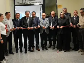 Onkoloji Hastanesinde öğrenciler için modern ve donanımlı kütüphane hizmete açıldı
