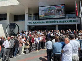 Operasyonun ardından Çankaya Belediyesinde hareketlilik
