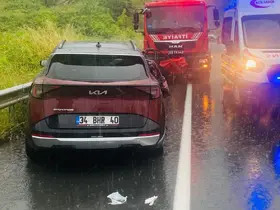 Ordu’da 3 aracın karıştığı kazada 6 kişi yaralandı
