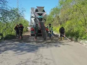 Ordu’da beton yol seferberliği sürüyor
