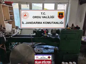 Ordu’da kaçak silah atölyelerine operasyon: 7 gözaltı
