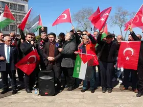 Ordu’da sivil toplum kuruluşları İsrail ve Amerika’ya tepki için toplandı
