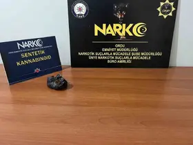 Ordu’da uyuşturucu operasyonunda 1 tutuklama
