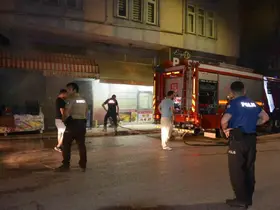 Ordu’da yanan fındık kabuğu çuvalı iş yerini dumana boğdu
