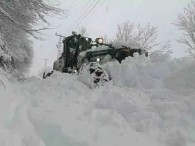 Ordu’nun yükseklerinde kar kalınlığı 2 metreye ulaştı
