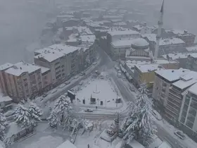 Ordu’nun yükseklerinde kar yağışı
