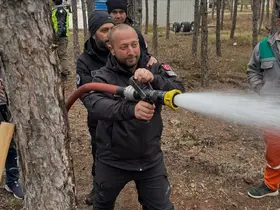 Orman yangınlarıyla mücadele gönüllüsü oldular
