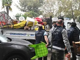 Osmangazi Belediyesi işgallere göz açtırmıyor
