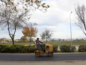 Osmangazi’de park içi yollar yenilendi
