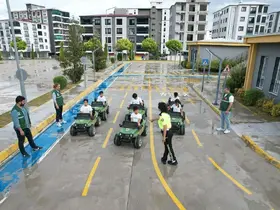 Osmaniye’de çocuklar trafik kurallarını eğlenerek öğrendi
