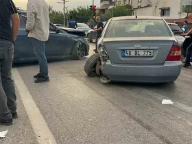 Osmaniye’de zincirleme trafik kazası: 2 yaralı
