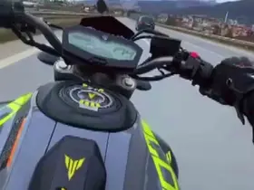 Otobanda 174 kilometre hızla ölüme meydan okuyan motosikletliye 45 bin TL ceza
