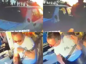 Otobüsün önünü kesip camını kıran ehliyetsiz sürücüye 420 bin TL ceza

