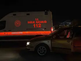 Otomobil elektrikli bisiklete çarptı: 1 yaralı
