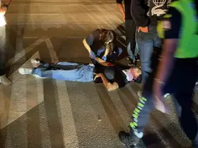 Otomobil motosikletle çarpıştı : 2 yaralı
