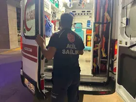 Otomobilin çarptığı yaya yaralandı
