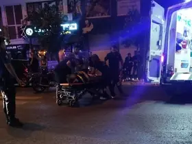 Otomobille motosiklet çarpıştı: 1 yaralı
