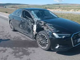Otomobille patpat çarpıştı: 2 yaralı