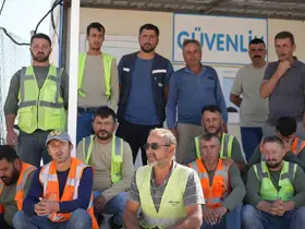 Otoyol şantiyesinde işçi krizi: Maaşlarını alamayınca oturma eylemi başlattılar
