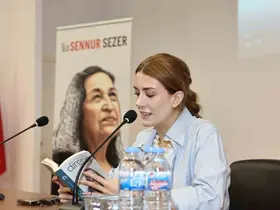 Oyuncu Elit Andaç Çam Nilüfer’de gençler ve işçilerle buluştu
