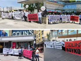 Öz İplik İş Sendikası 36 gündür grevde
