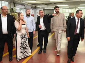 Özbekistan Ankara Büyükelçisi, DTO’da sektör temsilcileriyle buluştu
