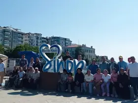 Özel bireyler Sinop’un tarihi ve doğal güzelliklerini keşfetti
