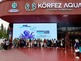 Özel çocuklar su altı dünyası ve bilimle buluştu
