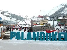 Palandöken’de kar kalınlığı 2 metreyi aştı
