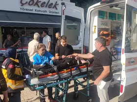 Palmiyeye çarpan Tofaş hurdaya döndü: 4 genç yaralandı
