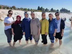 Pamukkale ve Kaklık Mağarası turları yoğun ilgi görüyor
