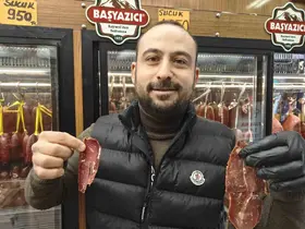 Pastırmanın kilosu raflarda 2 bin TL

