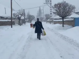 Patnos’ta kar yağışı yeniden etkisini gösterdi
