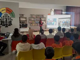 Patnos’ta öğrenciler Kızılay Haftası’nda bilgilendirildi
