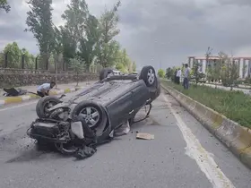 Patnos’ta trafik kazası: Araç takla attı, sürücü yaralandı
