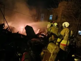 Payas’ta hurdalık alan alevlere teslim oldu
