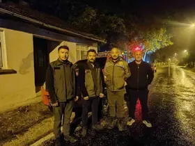 Pazaryeri-Bursa karayolunda orman denetimi
