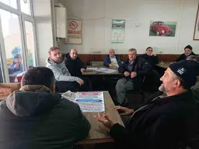 Pazaryeri’nde üreticiye tarımsal bilgilendirme
